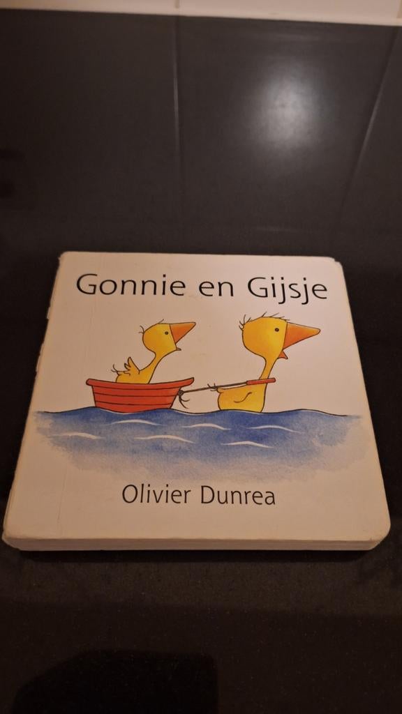 Gonnie en Gijsje - Olivier Dunrea, Olivier Dunrea, Jongen of Meisje, Ophalen of Verzenden, Zo goed als nieuw