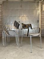 4X Fritz Hansen Runner Chair, Huis en Inrichting, Ophalen, Gebruikt, Overige kleuren, Metaal