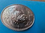 Western cowboy buckle riemgesp "Bulldog", Ophalen of Verzenden, Overige kleuren, Minder dan 95 cm