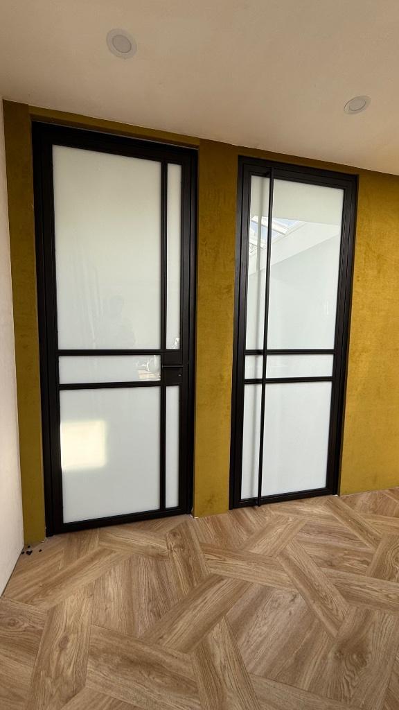 Stalen Deuren - Taatsdeuren - Scharnierdeuren, Doe-het-zelf en Verbouw, Deuren en Horren, Nieuw, Binnendeur, 215 cm of meer, 80 tot 100 cm