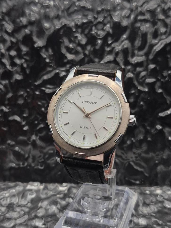 Poljot Vintage Horloges - 2 Stuks - Handwinders, Sieraden, Tassen en Uiterlijk, Horloges | Dames, Gebruikt, Polshorloge, Overige merken