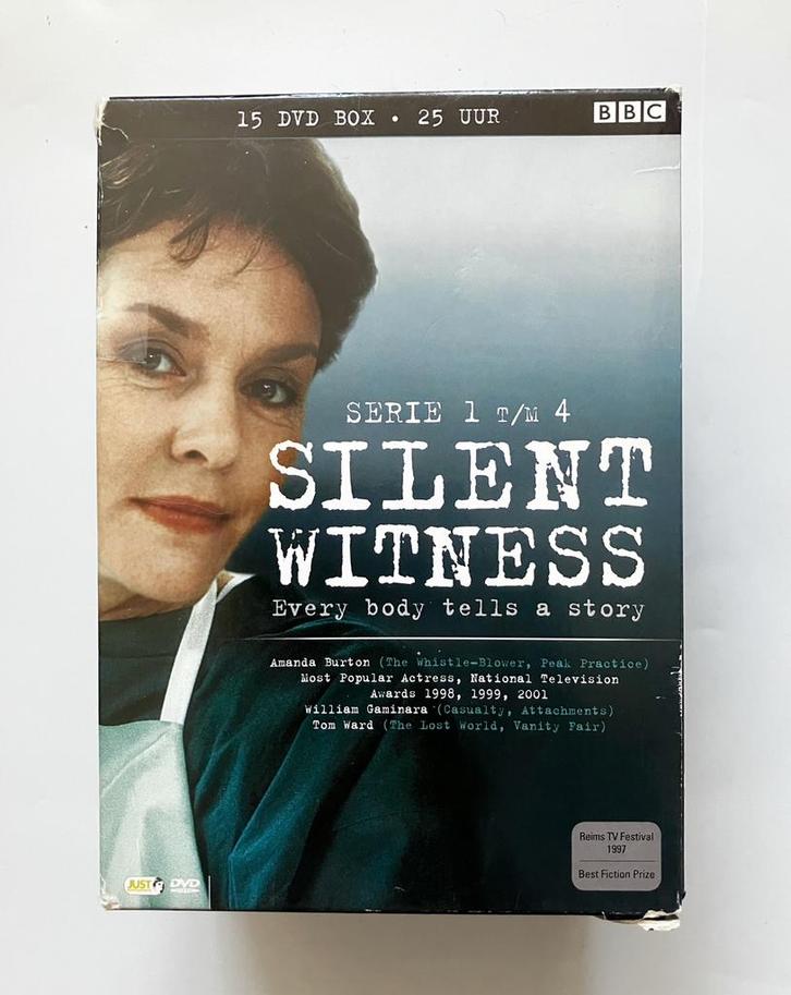 DVD-box | Silent Witness (seizoen 1 - 4), Cd's en Dvd's, Dvd's | Tv en Series, Zo goed als nieuw, Thriller, Boxset, Vanaf 16 jaar
