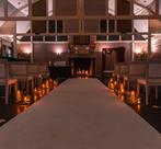 Stolpen, kaarsen, vaasjes, kandelaars bruiloft, Ophalen of Verzenden, Nieuw, Versiering, Geboorte of Huwelijk