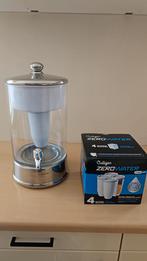Glazen zero waterfilter 9 liter met 4 filters, Ophalen of Verzenden, Nieuw