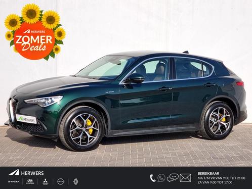 Alfa Romeo Stelvio 2.0 T AWD Super Q4 Automaat / Lederen Bek, Auto's, Alfa Romeo, Bedrijf, Te koop, Stelvio, 4x4, ABS, Achteruitrijcamera