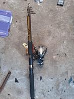 Vishengel met Molen - Complete Set, Watersport en Boten, Ophalen, Gebruikt, Complete set