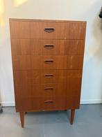 Vintage Deense ladekast, Ophalen, ., 50 tot 100 cm, Zo goed als nieuw