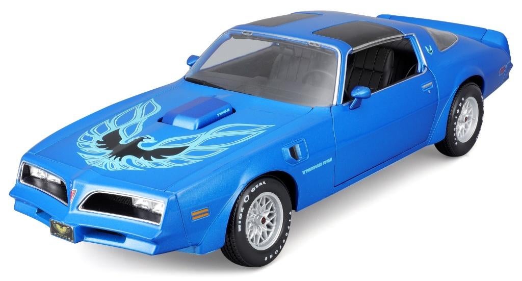 pontiac firebird trans am T/A 6.6 1978 blauw  maisto 1:18, Hobby en Vrije tijd, Modelauto's | 1:18, Ophalen, Nieuw, Auto, Maisto