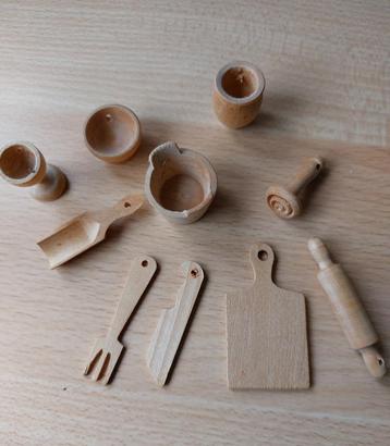Miniatuur kookattributen beschikbaar voor biedingen