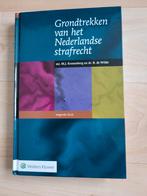 Grondtrekken van het Nederlandse strafrecht, F.A.J. Koopmans, Overige wetenschappen, Nieuw, Ophalen of Verzenden