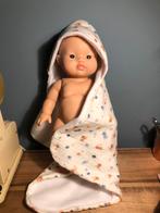Babypop handgemaakt handdoek mousseline heel zacht., Kinderen en Baby's, Speelgoed | Poppen, Ophalen of Verzenden, Zo goed als nieuw
