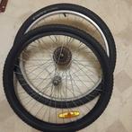 24 Inch Wielenset Met Binnen en Buitenband Met 6 Schijven, Ophalen of Verzenden, Gebruikt, 24 inch of meer