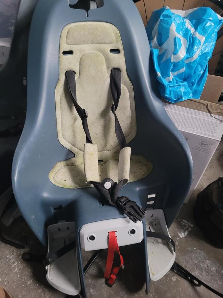 Decathlon Fietszitje - Achterzitje, Fietsen en Brommers, Fietsaccessoires | Fietsstoeltjes, Gebruikt, Achterzitje, 9 t/m 18 kg
