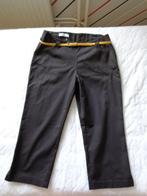Broek halflang met riem, Ophalen, Nieuw, Maat 38/40 (M), Bruin