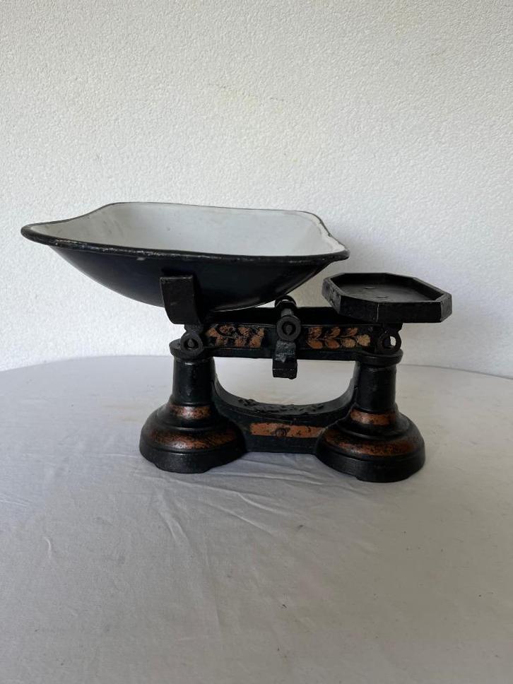 Oude Antieke Weegschaal To Weigh 71b Balansweegschaal, Antiek en Kunst, Antiek | Gereedschap en Instrumenten, Ophalen of Verzenden