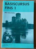 Basiscursus Fins 1, Verzenden, Zo goed als nieuw, Alpha, P. Schot-Saikku