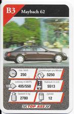 Kw47 autokaartje maybach 62 ( b3, Ophalen of Verzenden, Zo goed als nieuw