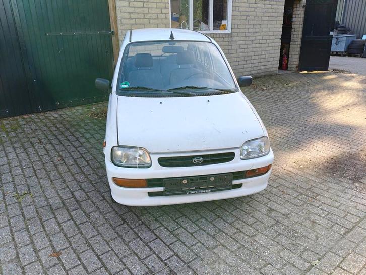 Daihatsu Cuore 0.8 1995 5 deurs export/sloop, Auto's, Daihatsu, Particulier, Cuore, Benzine, Hatchback, Handgeschakeld, Wit, Grijs