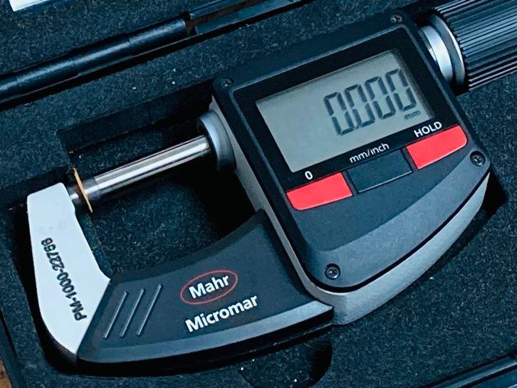 Digitale micrometer Mahr type Micromar 40ER, Auto diversen, Autogereedschap, Zo goed als nieuw, Ophalen of Verzenden