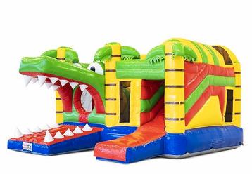 Springkussen Multiplay krokodil te huur beschikbaar voor biedingen