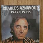 Charles Aznavour-J'ai vu Paris-€1 per stuk (min. 5 stuks), Gebruikt, 7 inch, Single, Ophalen of Verzenden
