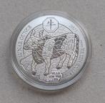 1oz silver munt Rwanda Year of the Ox 2021, Ophalen of Verzenden, Zilver