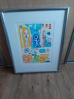 De Bruin zeefdruk, Antiek en Kunst, Kunst | Litho's en Zeefdrukken, Ophalen