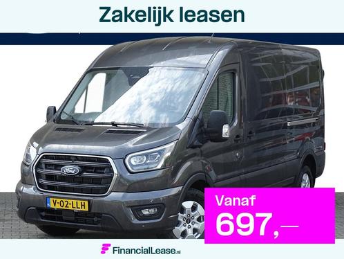 Ford Transit 350 L3H2 2.0 TDCI 165pk Limited | Full Options, Auto's, Bestelauto's, Bedrijf, Lease, Financial lease, 360° camera