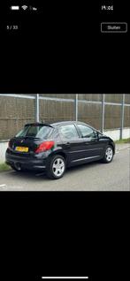 Peugeot 207 1.4 16V 5DRS 2007 Zwart, Auto's, Voorwielaandrijving, 1360 cc, 4 cilinders, Origineel Nederlands
