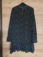 Polkadot zwarte jurk maat 42, Ophalen of Verzenden, Zo goed als nieuw