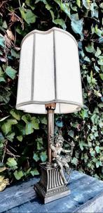 Antieke Lamp met Engel, Huis en Inrichting, Lampen | Vloerlampen, Antiek, Ophalen of Verzenden, Zo goed als nieuw, Metaal