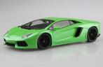 Aoshima 1:24 LAMBORGHINI AVENTADOR GREEN 2011, Hobby en Vrije tijd, Modelbouw | Auto's en Voertuigen, Nieuw, Overige merken, Groter dan 1:32