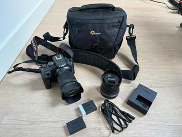 Canon EOS R10 + RF-S 18-150mm + RS-S 10-18 + Tas + Extra acc beschikbaar voor biedingen