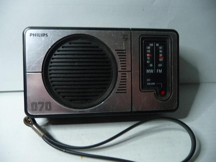Philips 90AL070 transistorradio. Verzenden kan ook, Audio, Tv en Foto, Radio's, Ophalen