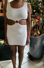Witte monokini jurk. Maat 1012., Kleding | Dames, Ophalen of Verzenden, Zo goed als nieuw