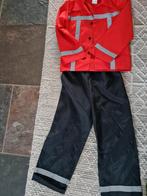 Pak brandweer 122-128, Kinderen en Baby's, Carnavalskleding en Verkleedspullen, Ophalen, Zo goed als nieuw, 122 t/m 128, Jongen of Meisje
