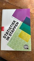 Nel Verhoeven - Statistiek in stappen, Verzenden, Zo goed als nieuw, Nel Verhoeven