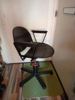 bureau Stoel Lamm Italy design, Ophalen, Gebruikt, Zwart, Bureaustoel