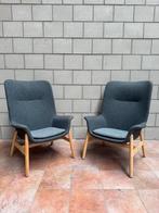 Fauteuil ikea vedbo donkergrijs 4 stuks, Huis en Inrichting, Fauteuils, Ophalen, Zo goed als nieuw, 75 tot 100 cm, Nijverheidsweg 13b ulft