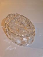 Leerdam Glazen Puddingvorm met Anker erop, Ophalen of Verzenden, Gebruikt