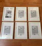 Ribba fotolijstjes wit 21x30 cm - 6 stuks nieuw, Ophalen of Verzenden, Nieuw