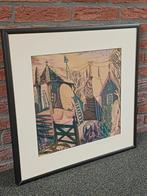 Litho van Nicolaas Wijnberg uit 1947, Antiek en Kunst, Ophalen of Verzenden