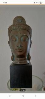 Aziatisch beeld boeddha buste hoofd door Antheunis Leiden, Ophalen of Verzenden, Gebruikt