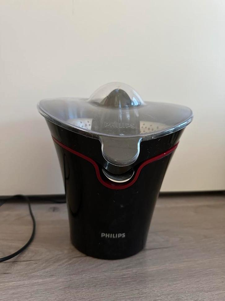 Philips Avance HR2752 Citruspers, zwart met rood, Witgoed en Apparatuur, Juicers, Zo goed als nieuw, Ophalen