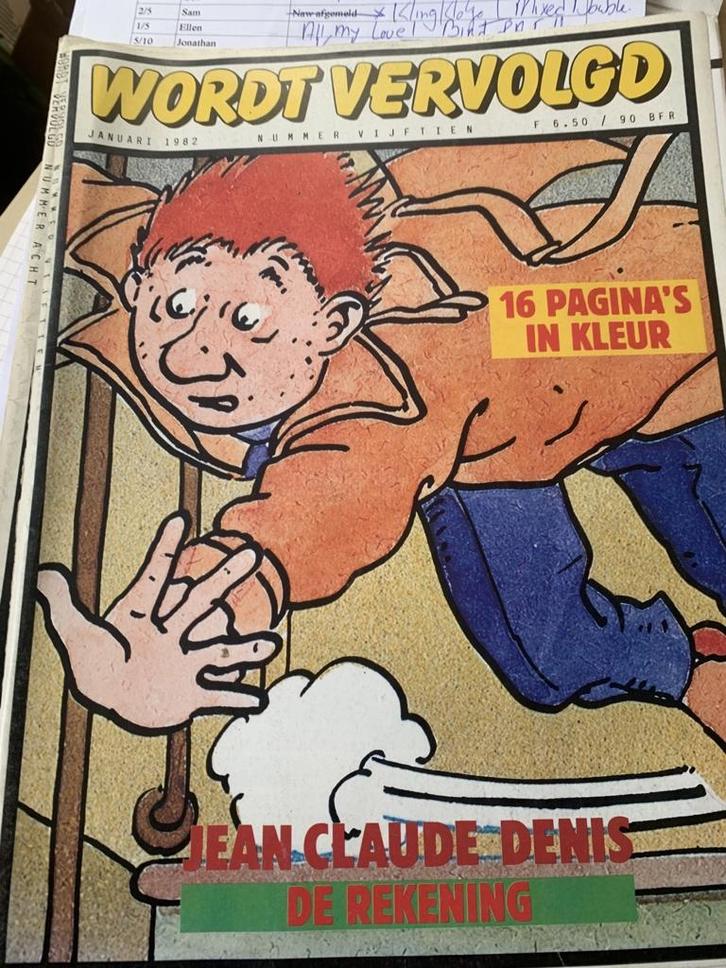 Wordt Vervolgd nr. 15-1982, Boeken, Stripboeken, Gelezen, Meerdere stripboeken, Ophalen of Verzenden