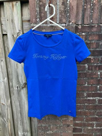 Tommy Hilfiger T-shirt Blauw Maat S beschikbaar voor biedingen
