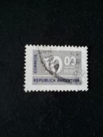 Argentinië B cijfer 1976 gestempeld, Ophalen of Verzenden, Gestempeld, Noord-Amerika
