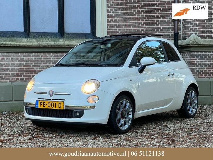 Fiat 500 1.4 Sport | Open dak | Leuke auto | Nieuwe d-riem, Auto's, Fiat, Bedrijf, Airbags, Airconditioning, Bluetooth, Elektrische ramen