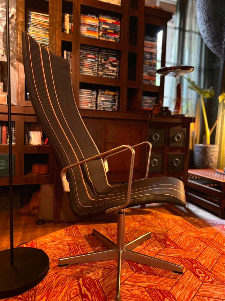 FRITZ HANSEN design ARNE JACOBSEN lounge fauteuil OXFORD, Huis en Inrichting, Fauteuils, Gebruikt, Ophalen of Verzenden