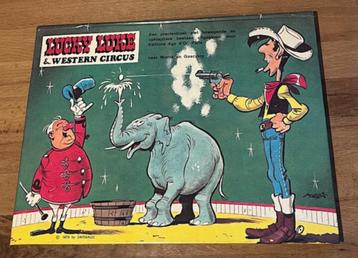 Lucky Luke & Western Circus. Pop-up boek by Dargaud. 1973. beschikbaar voor biedingen